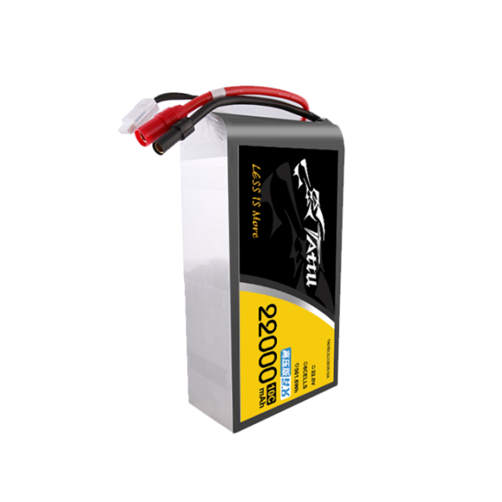 Batería para drones de segurid - Tattu 6S 22000Mah Lipo Battery reseña y precio