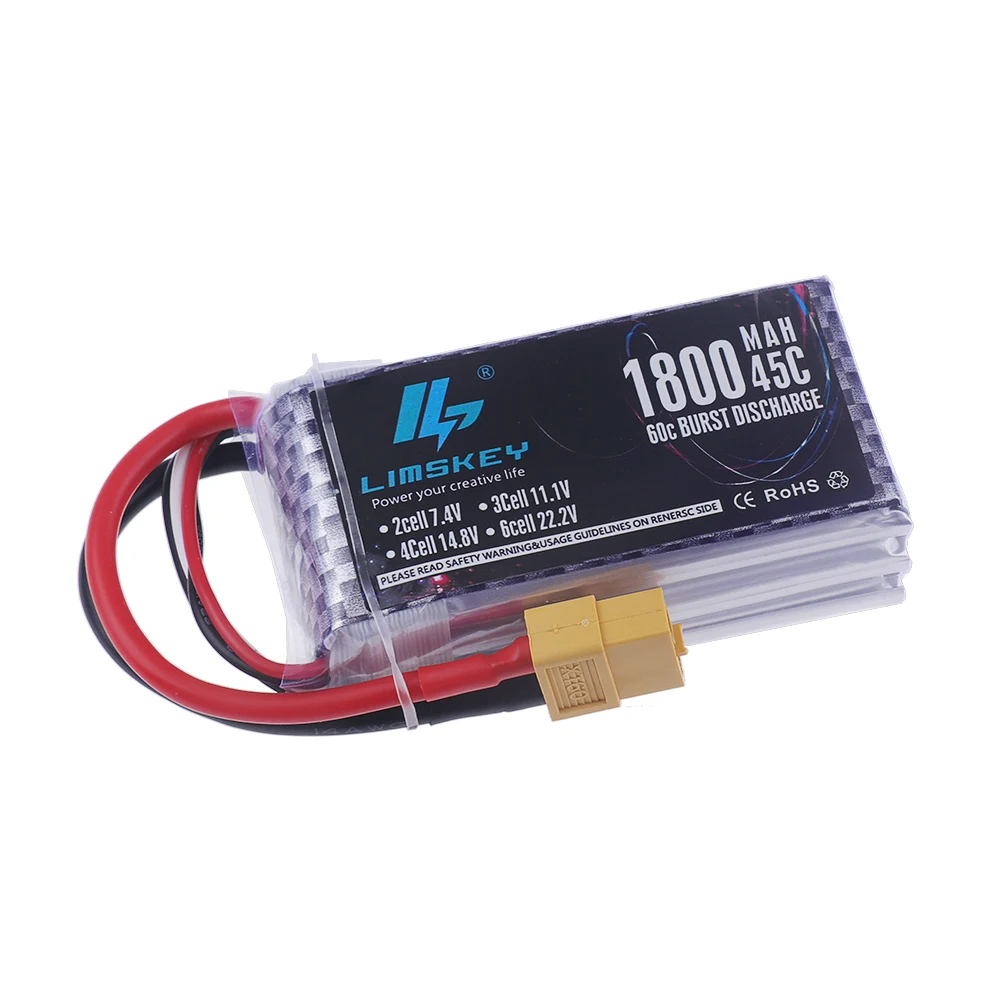 Batería Lipo 2S 3S 4S 6S 7,4 V - 4S Lipo Battery 14.8V 6000Mah reseña y precio