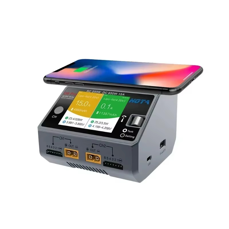 Cargador de Doble Canal HOTA D - Hota D6 Pro Dual Lipo Charger reseña y precio