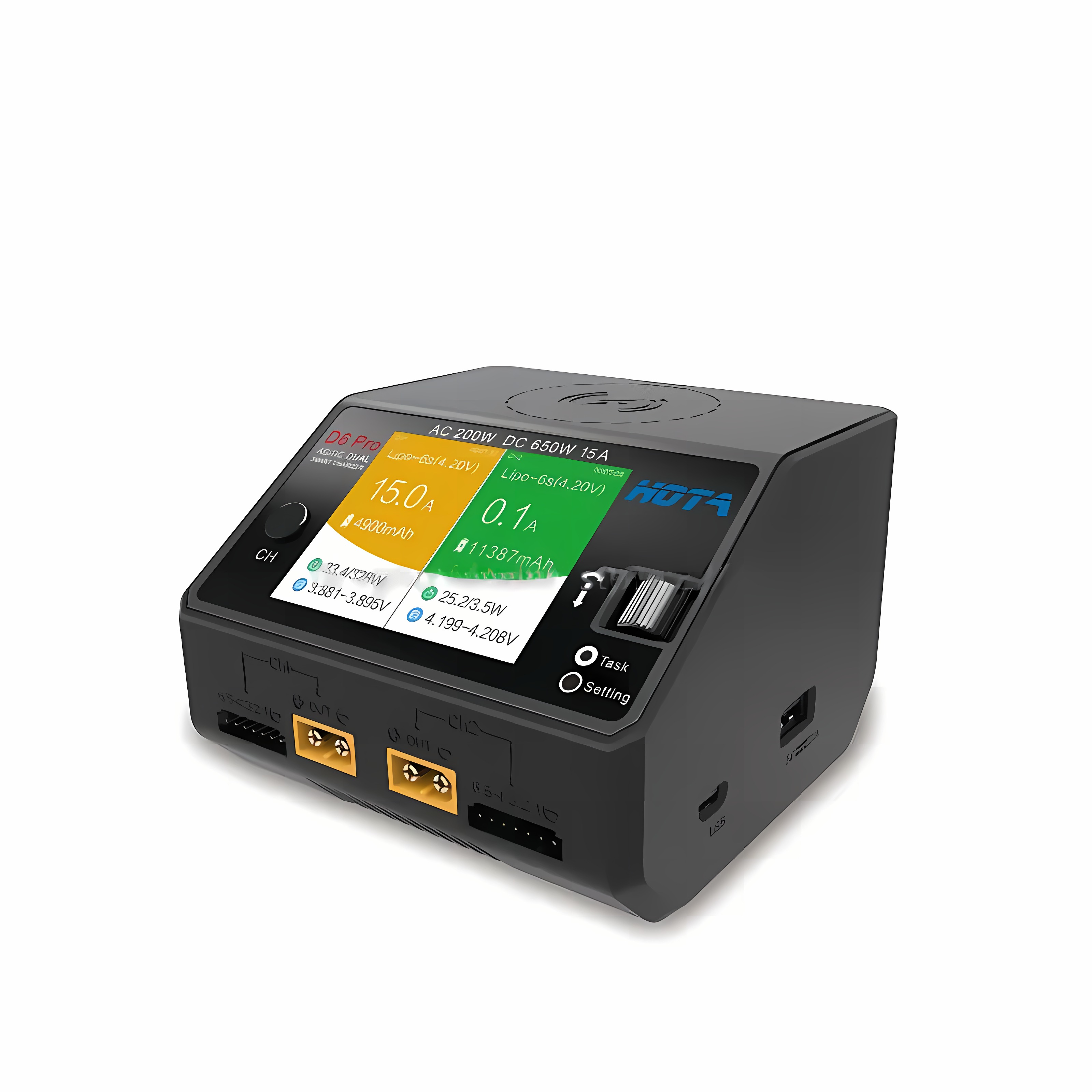 Cargador Inteligente HOTA D6 P - Hota D6 Pro Dual Lipo Charger reseña y precio
